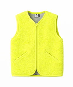 Alwero - Weste "POS" Adult, LEMON GRASS, Merinowolle, ultra light - LIMITED EDITION