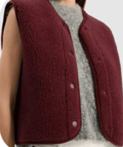 Alwero - Weste "TYB" Adult, CHERRY LIQUEUR, Merinowolle, ultra light - LIMITED EDITION