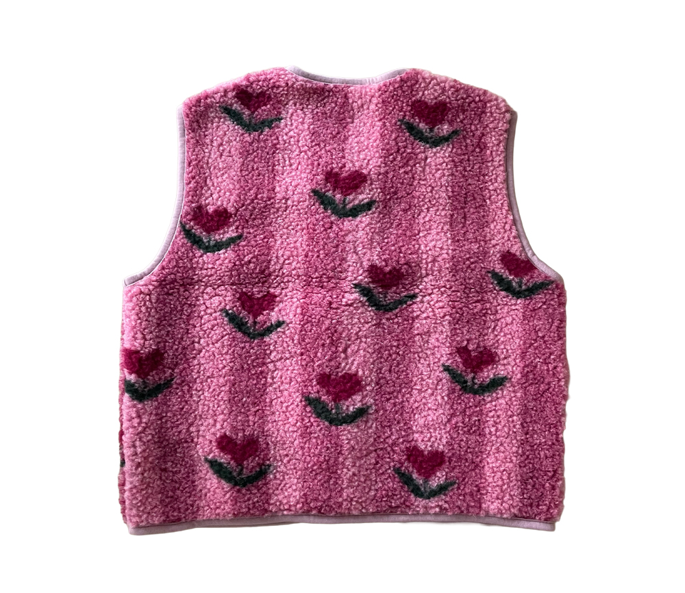 Alwero - Weste "TYB" Adult, CHERRY, Merinowolle, ultra light - LIMITED EDITION – Bild 4