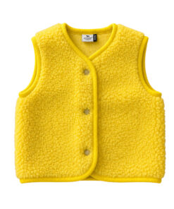 Alwero - Bodywarmer "TYB" Junior, LEMON GRASS, Merinowolle, ultra light - LIMITED EDITION