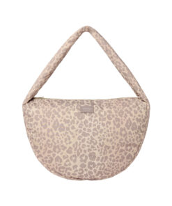 Studio Noos - Cross Body Bag "PUFFY BEIGE LEOPARD"