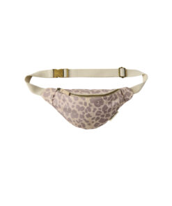 Studio Noos - Mini Bauchtasche, Fanny Pack, "Puffy Beige Leopard"