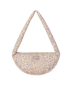 Studio Noos - Mini Cross Bag "PUFFY BEIGE LEOPARD"