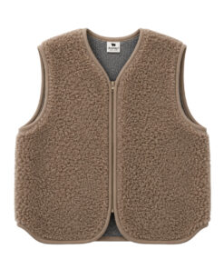 Alwero - Weste "ALF ZIP" Adult, MOUSE, Merinowolle