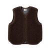 Alwero - Weste "ALF ZIP" Adult, CHOCO MARTINI, Merinowolle