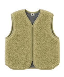 Alwero - Weste "ALF ZIP" Adult, PISTACHIO, Merinowolle