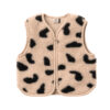 Alwero - Weste "ALF ZIP" JUNIOR, GEPARD, Merinowolle