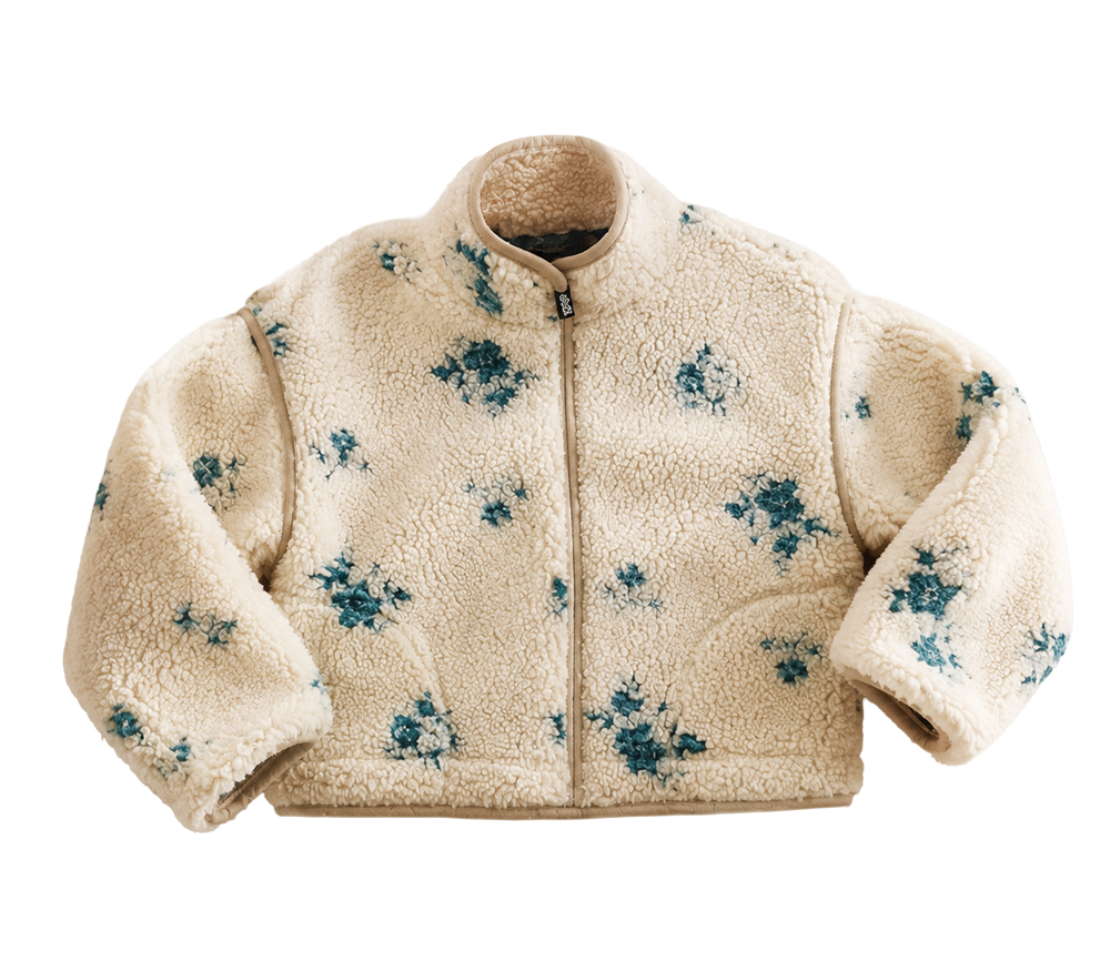 Alwero - Jacke BLOOM, Oversize, WILD ROSE, Merinowolle, ultra light – Bild 2