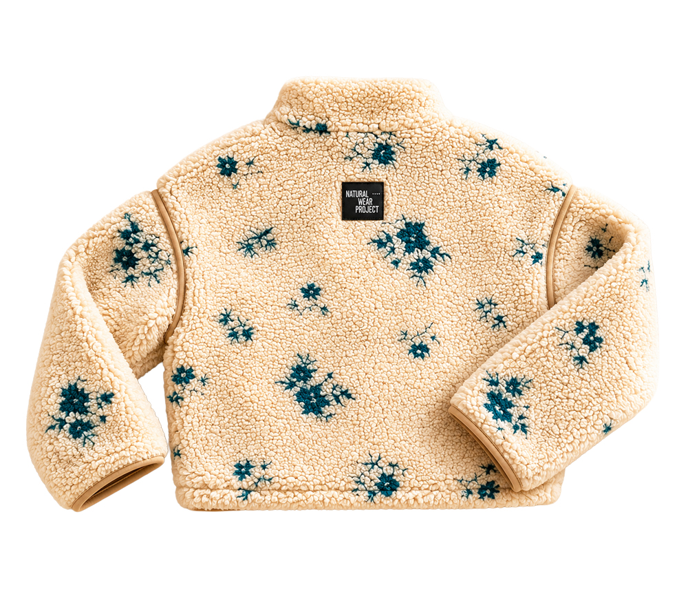 Alwero - Jacke BLOOM, Oversize, WILD ROSE, Merinowolle, ultra light – Bild 5