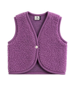 Alwero - Bodywarmer LULU, ultra light, Biowolle, French Violet