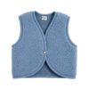 Alwero - Bodywarmer LULU, ultra light, Biowolle, Icy Blue