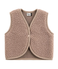 Alwero - Bodywarmer LULU, ultra light, Biowolle, TAN