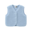 Alwero - Bodywarmer "TYB" BABY, ICY BLUE, Merinowolle, ultra light