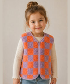 Alwero - Weste "ALF ZIP" JUNIOR, FLOW DUO 2, Merinowolle