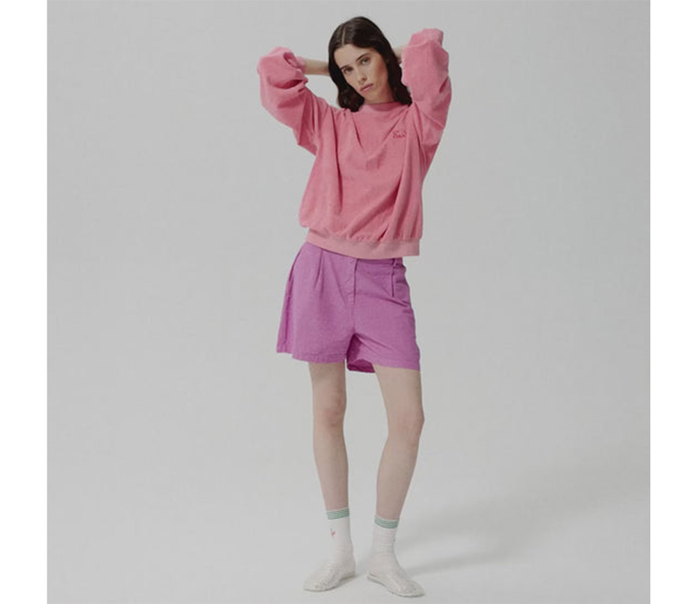 BOBO CHOSES - Sweatshirt Frottee Women, rosa – Bild 3