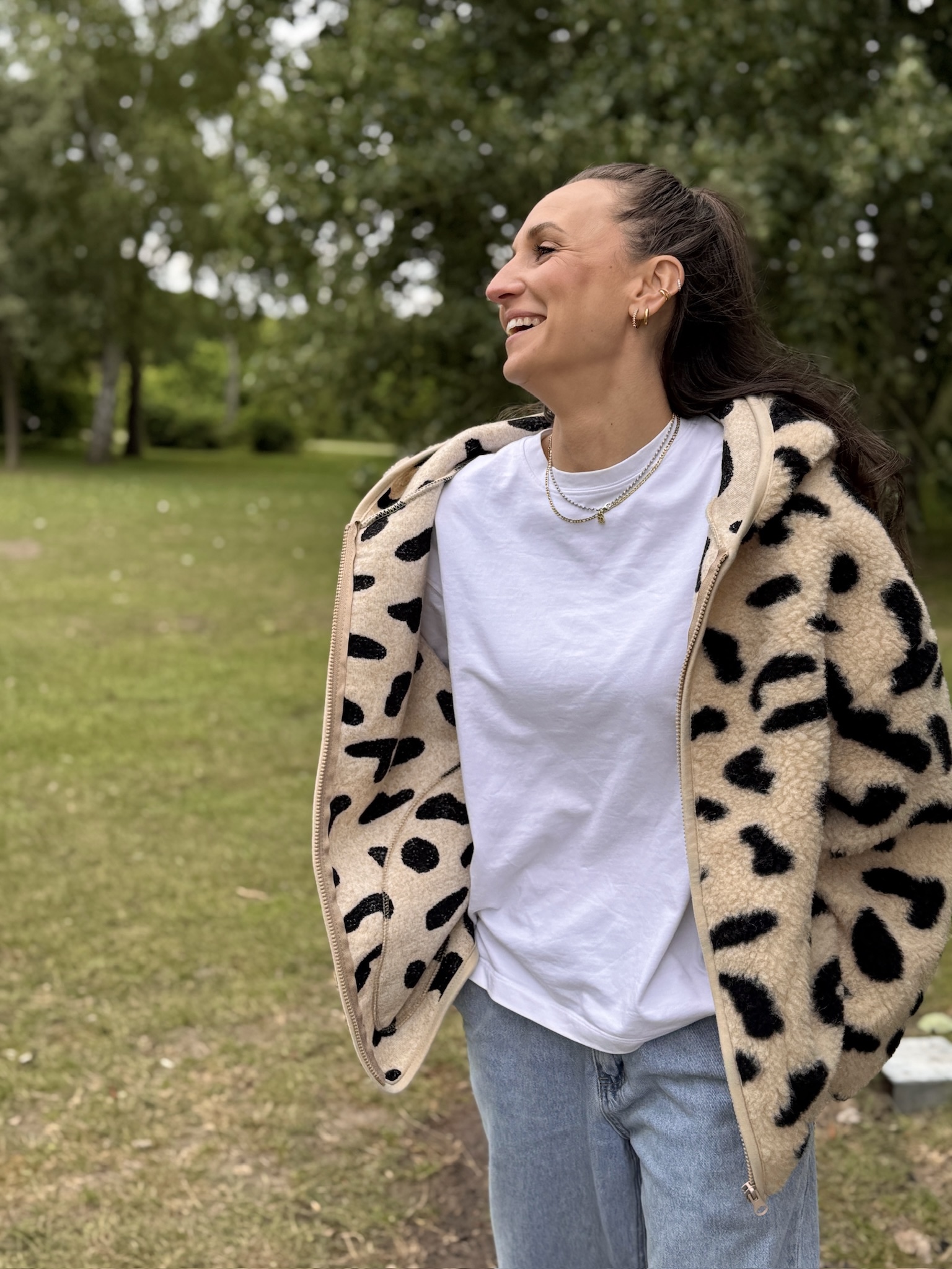 Alwero - Jacke mit Kapuze "KUFA" Adult, Biowolle, GEPARD, ultra light – Bild 5