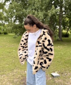 Alwero - Jacke mit Kapuze "KUFA" Adult, Biowolle, GEPARD, ultra light – Bild 6