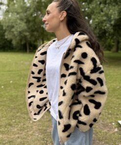 Alwero - Jacke mit Kapuze "KUFA" Adult, Biowolle, GEPARD, ultra light – Bild 4