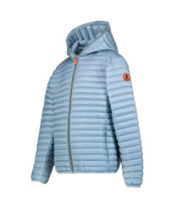 Save the Duck - Leichte Übergangsjacke mit Kapuze "ROSY", Vegan, dusty blue, unisex