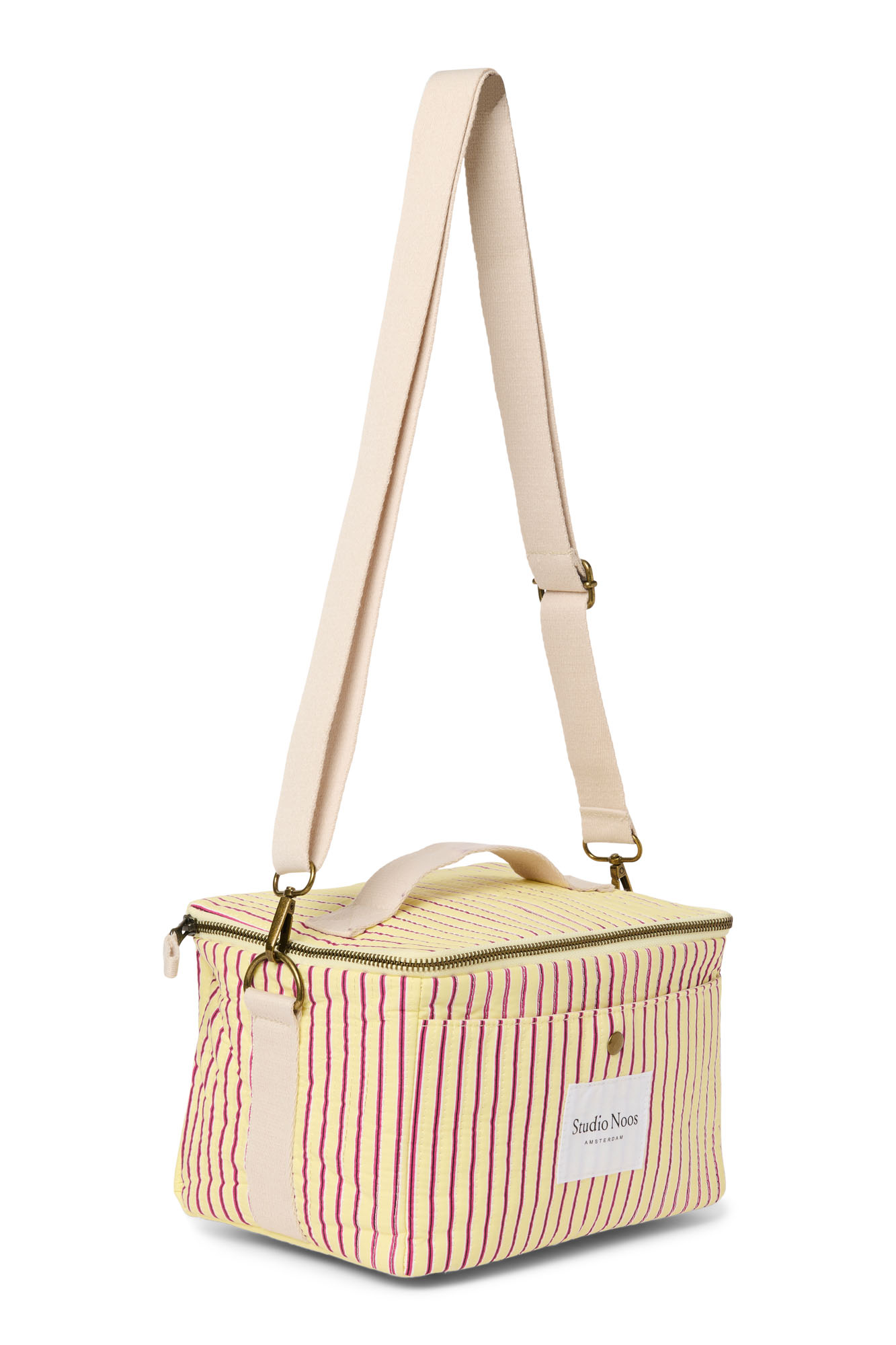 Studio Noos - Kühltasche 'Gelbe Poplin Striped', Butter Yellow – Bild 3