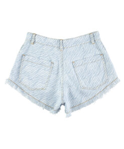 Sisters Department - Shorts Zebra, blue, Baumwolle – Bild 5