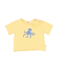 Buho Barcelona - T-shirt OCTOPUS, yellow, Biobaumwolle – Bild 2