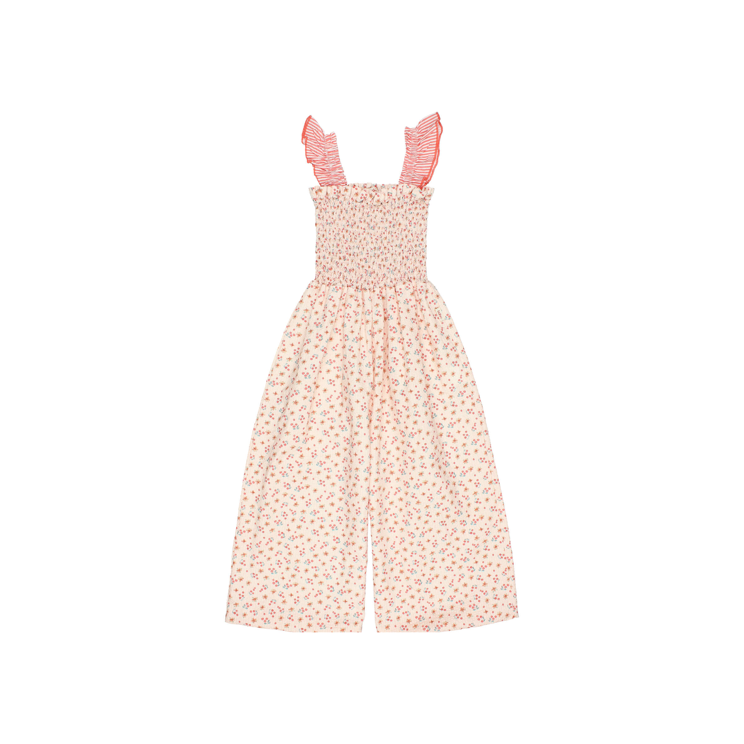 Buho Barcelona - Jumpsuit Picnic, Coral, Biobaumwolle – Bild 2