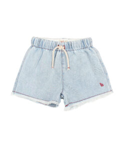 Buho Barcelona - Jeans Shorts, hellblau denim, Biobaumwolle