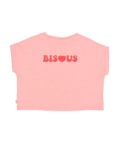 Buho Barcelona - T-Shirt Bisous, pink, Biobaumwolle – Bild 2