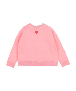 Buho Barcelona - Sweatshirt Bisous, Coral, Biobaumwolle – Bild 2