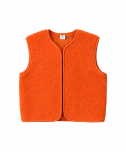 Alwero - Weste "CAMINO" Adult, MANDARIN, Biowolle Ultra Light