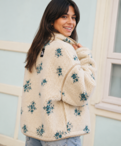 Alwero - Jacke BLOOM, Oversize, WILD ROSE, Merinowolle, ultra light – Bild 3