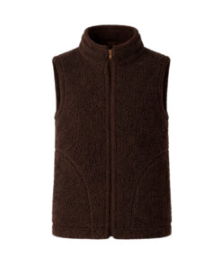 Alwero - Bodywarmer WALKER Adult, Choco Martini, Biowolle, unisex