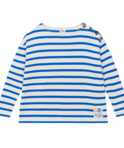 Arsene et les Pipelettes - Longsleeve Women MARINIERE, gestreift, Biobaumwolle