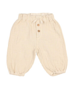 Buho Barcelona - Hose MUSLIN, Sand, Biobaumwolle
