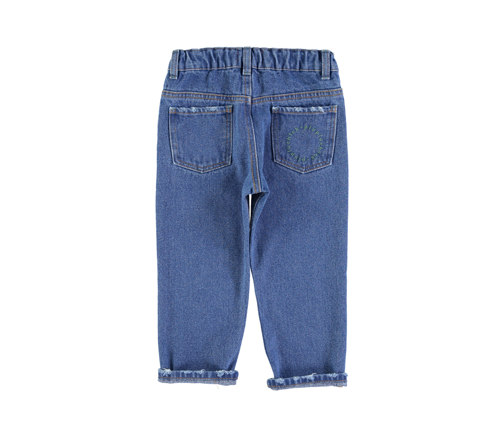 PiuPiuChick - Jeans Hose, Blau, Unisex – Bild 2