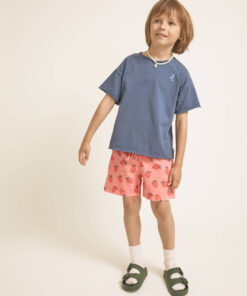 Buho - T-SHIR "WAIKIKI", navy, Biobaumwolle – Bild 2