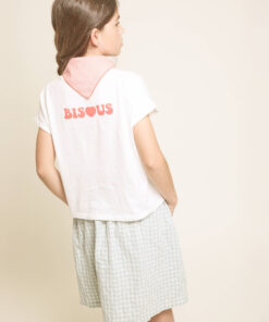 Buho Barcelona - T-Shirt Bisous, weiß, Biobaumwolle – Bild 3