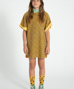PiuPiuChick - Socken, Mustard Animal Print – Bild 2