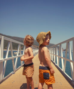 PiuPiuChick - Badehose "Animal Print", Mustard – Bild 4
