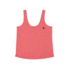 Sisters Department - Top V-neck, coral, Leinen