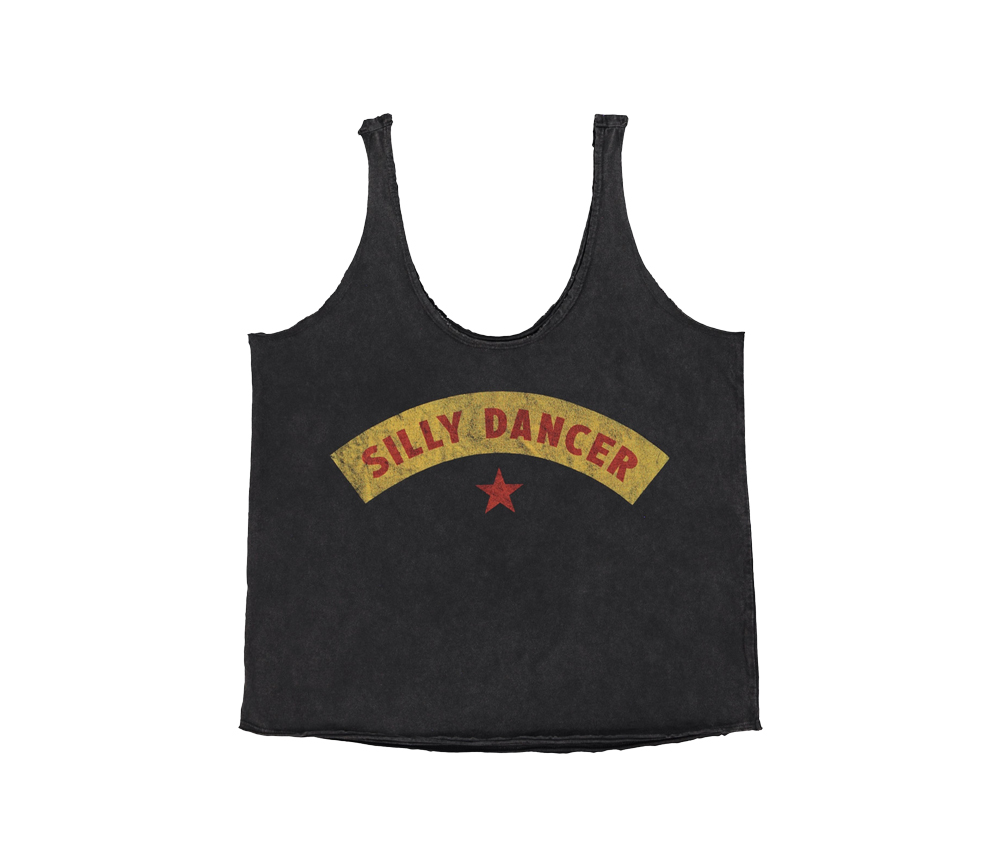 Sisters Department - Trägershirt Silly Dancer, black, Baumwolle