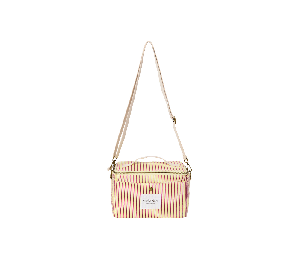 Studio Noos - Kühltasche 'Gelbe Poplin Striped', Butter Yellow