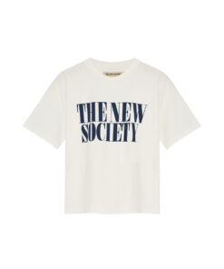 The New Society - T-shirt "Mica", Moonlight White, Baumwolle