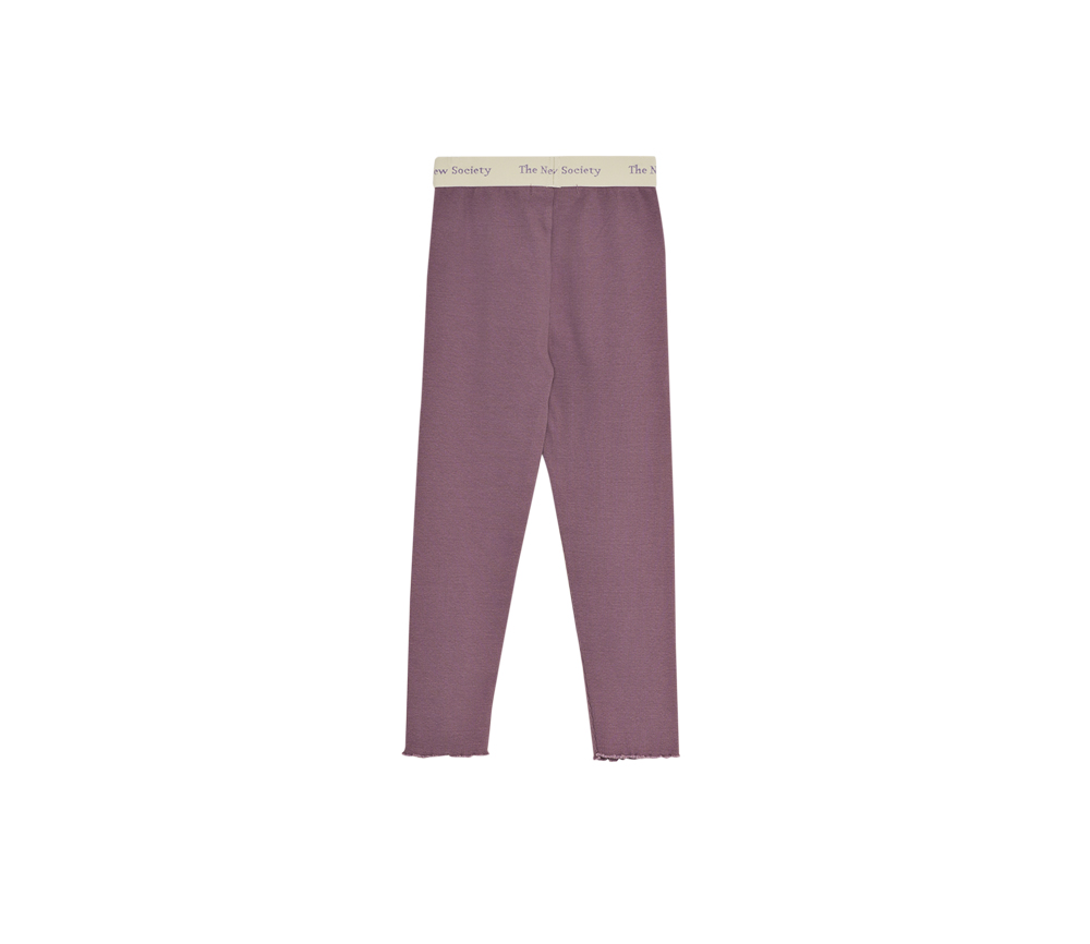 The New Society - TNS Rib Legging Grape Bliss – Bild 2