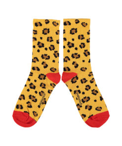 PiuPiuChick - Socken, Mustard Animal Print – Bild 4