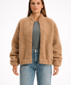 Alwero - Jacke BAMS 2.0, TAN, Biowolle, ultra leicht