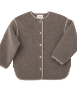 Alwero - Jacke CLOUDER, Mouse, Biowolle