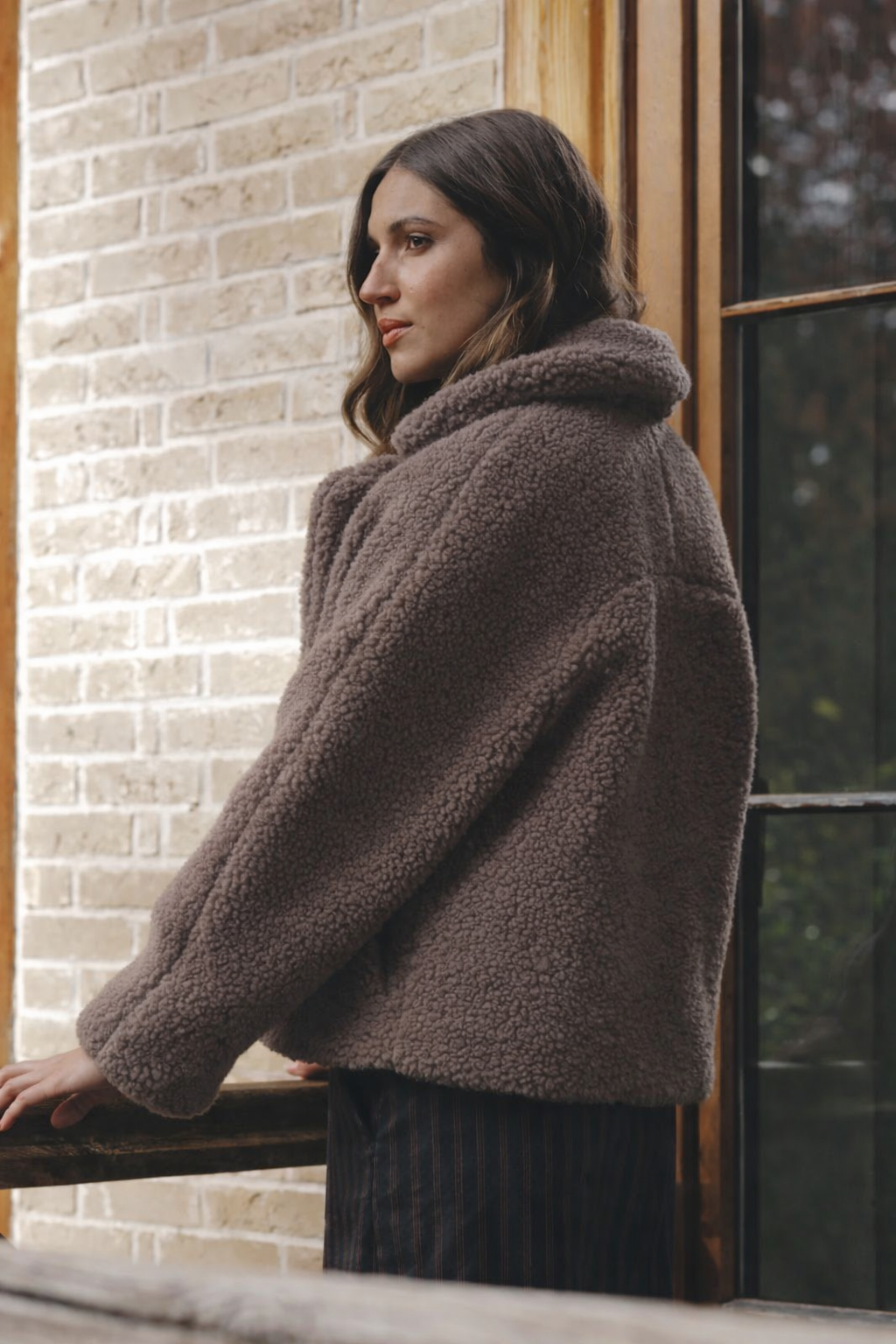 Alwero - Jacke "HERITA", MOUSE, Biowolle Ultra Light – Bild 3