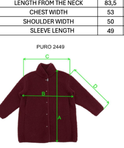 Alwero - Mantel "PURO" Adult, Wild Rose, Biowolle Ultra Light – Bild 3